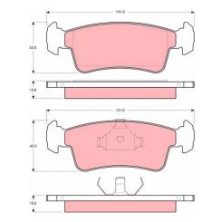 TRW Brake Pads
