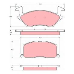 TRW Brake Pads
