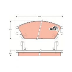 TRW DTEC Brake Pads