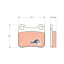 TRW Brake Pads
