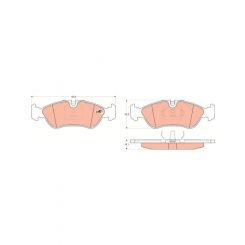 TRW DTEC Brake Pads
