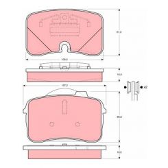 TRW Brake Pads