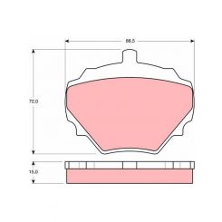TRW Brake Pads