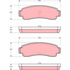 TRW Brake Pads
