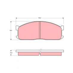 TRW DTEC Brake Pads