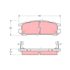 TRW DTEC Brake Pads