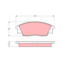 TRW Brake Pads