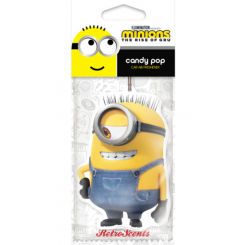 Minion Carl Car Air Freshener Candy Pop Scent