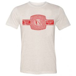 MSD Vintage Logo T-Shirt Cream Men's