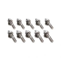 Proflow Exhaust Manifold Stud Kit Titanium For Honda Civic B D H Series M8x1.25