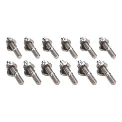 Proflow Exhaust Manifold Stud Kit Titanium For GM LS1/LS2/LS3/LSA Commodore