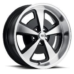 REV Wheel 109 Series Magnum 15" x 8" 5x4.75" Bolt Pattern Black