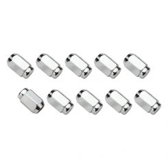 Street Pro Wheel Lug Nut Kit Chrome Acorn Bulge Length 1.42 12 x 1.50 Set of 10
