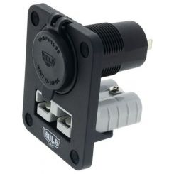 Hulk 4X4 Double Flush Mount Housing 50A Anderson Style Plug