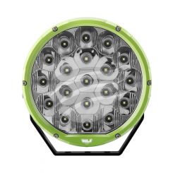 Hulk 4X4 7" Round LED Driving Lamp Driving Beam 9-36V 106W Green