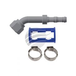 Jayair Fitt 45 Deg #6 Burgaflex For with Clamp and Holder