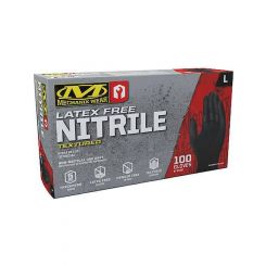 Mechanix Wear Hd Black Nitrile 100 Pk Lg Mechanix Glove