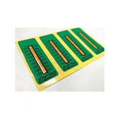 Project MU Pmu Brake Temperature Indicator Sticker