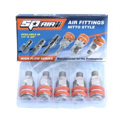 Scorpion Coupler Male Thread 1/4" Nitto Style Box Of 5