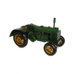 Boyle Handmade Green and Gold Tractor Ornament 38cm