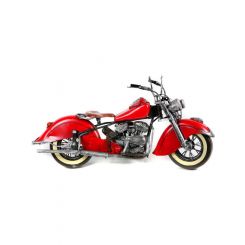 Boyle Handmade 1948 Chief Motorcycle Red 41cm