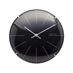 NeXtime Mini Dome Table Clock Black
