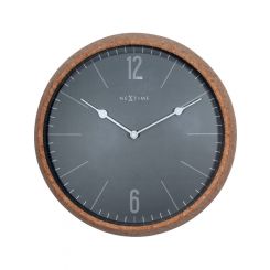 NeXtime Cork Wall Clock 30cm Grey