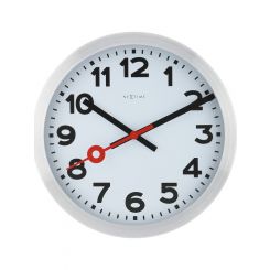 NeXtime Station Numerical Wall Clock 35cm White
