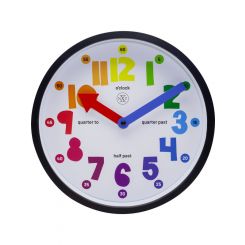 NeXtime Sophia Learn the time Wall Clock 26cm Multi