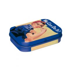 Nostalgic-Art Licensed Product Metal Mint Box: We Can Do It 4x6x2cm