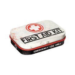 Nostalgic-Art Licensed Product Metal Mint Box First Aid Kit 4x6x2cm