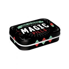 Nostalgic-Art Licensed Product Metal Mint Box Magic Pills 4x6x2cm