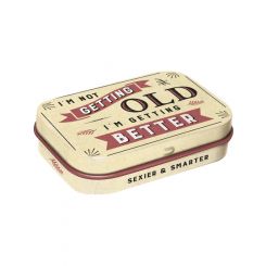 Nostalgic-Art Licensed Product Metal Mint Box I'm Not Getting Old 4x6x2cm