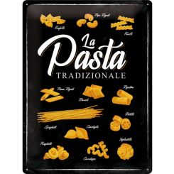 Nostalgic-Art Licensed Product Large Metal Sign Pasta Tradizionale 30x40cm L