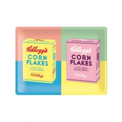 Nostalgic-Art Licensed Large Metal Sign Kellogg's Packaging Pop Art 30cmx40cm