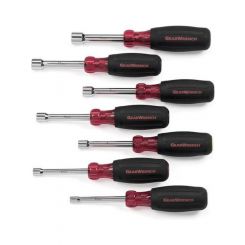 Gearwrench 7 Piece Metric Hollow Shaft Cushion Grip Nutdriver Set
