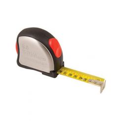 Sidchrome 8 Metre Measuring Tape Nylon Coated Blade Belt Clip