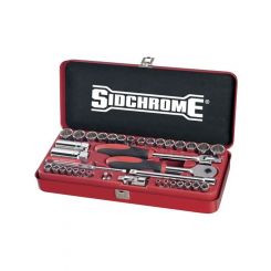 Sidchrome 1/4" & 3/8" Drive Socket Metric Imperial 38 Piece Set