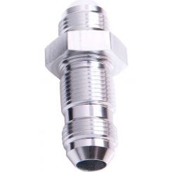 Aeroflow Straight AN Bulkhead -4AN Silver