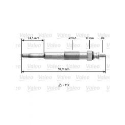 Valeo Glow Plug