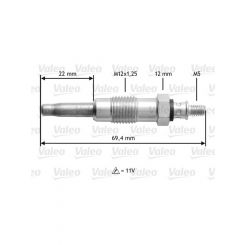 Valeo Glow Plug