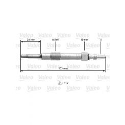 Valeo Glow Plug