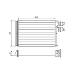 Valeo Heat Exchanger Interior Heating