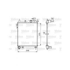Valeo Radiator Engine Cooling