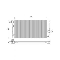 Valeo Radiator Engine Cooling