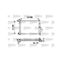 Valeo Radiator Engine Cooling