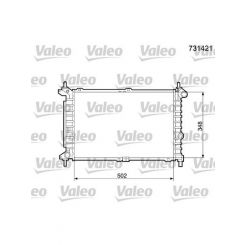 Valeo Radiator Engine Cooling