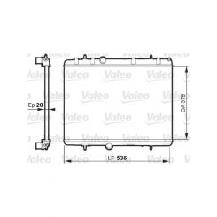 Valeo Radiator Engine Cooling