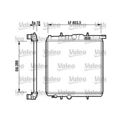 Valeo Radiator Engine Cooling