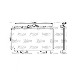 Valeo Radiator Engine Cooling